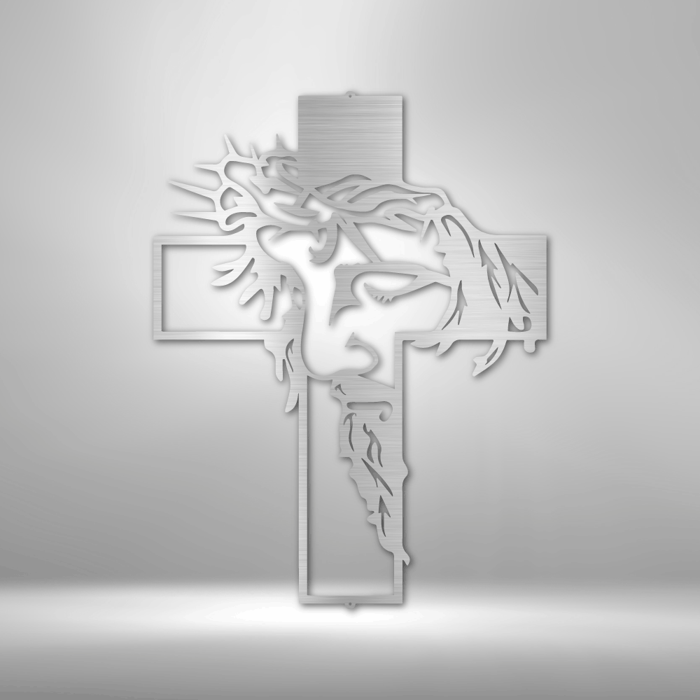 Christ Cross - Steel Sign